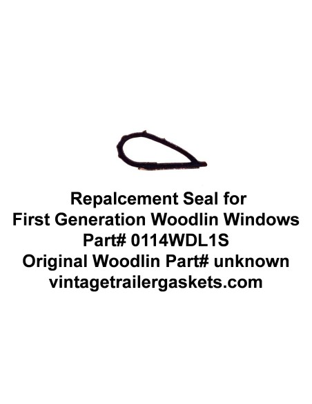 Woodlin Seal for First Generation Vintage Woodlin Windows Woodlin Seal for First Generation Vintage Woodlin Windows