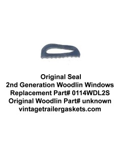 Woodlin Seal for Second Generation Vintage Woodlin Windows 2