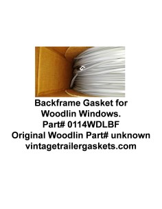 Woodlin Backframe Gasket for Vintage Woodlin Windows 2