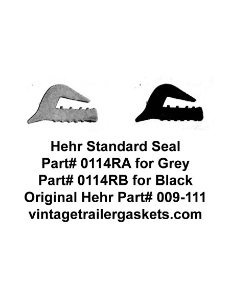 Hehr Standard Glass Seal for Vintage Hehr Awning Windows Hehr Standard Glass Seal for Vintage Hehr Awning Windows