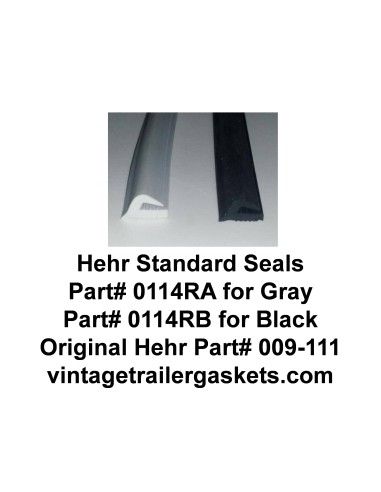 Hehr Standard Glass Seal for Vintage Hehr Awning Windows