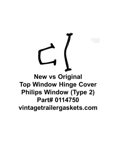 Philips Window Hinge Cover Gasket Philips Window Hinge Cover Gasket