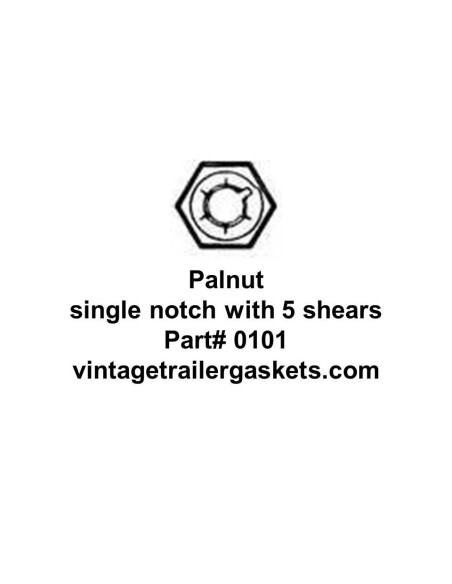 Hehr Standard Window Stamped Nuts and Slot Headed Screws