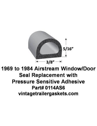 1969 to 1980 Airstream Window Seal Replacement