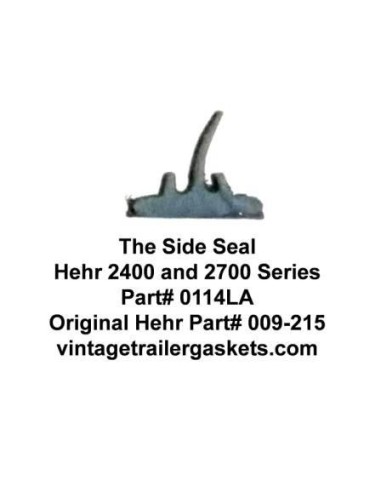 Hehr 2401 and 2701 Side Seal for Vintage Hehr Jalousie Windows