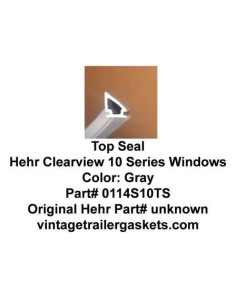 Hehr Clearview 10, 1009, Side and Bottom Seal for Vintage Hehr Awning Windows 2