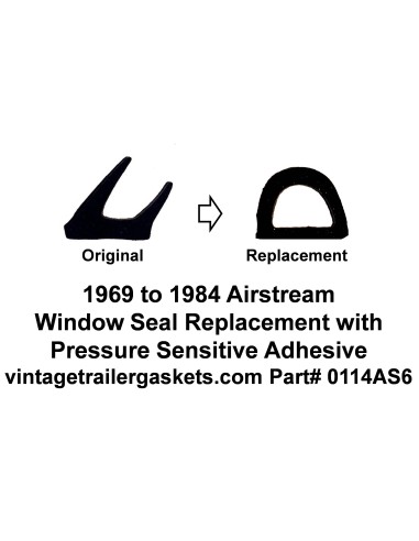 Airstream and Air-O-Lite Window Seal Replacement